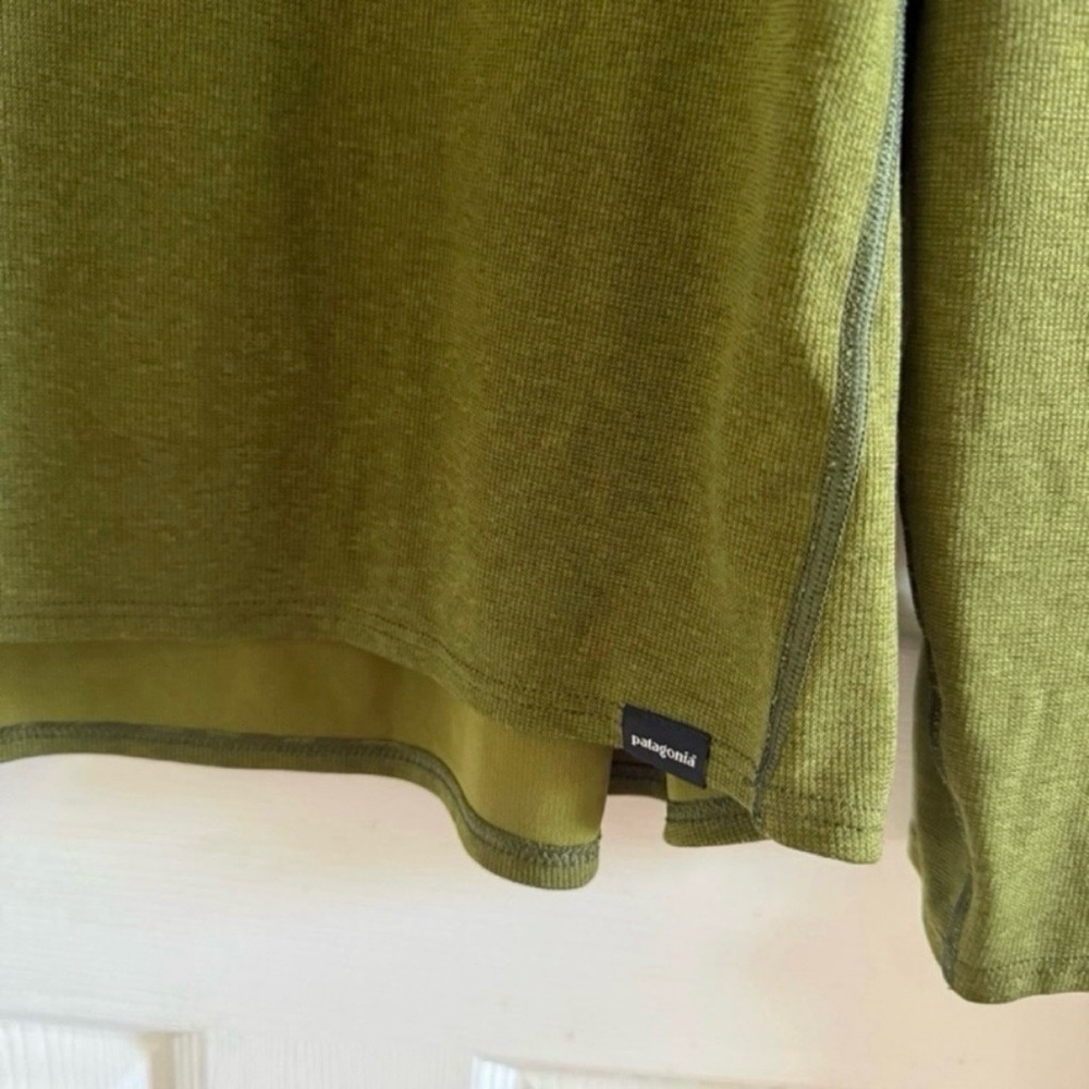 PATAGONIA Men XXL Performance Base Layer Olive Green Outdoors Hiking Casual - Picture 4 of 5